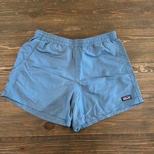 Blue Casual Shorts